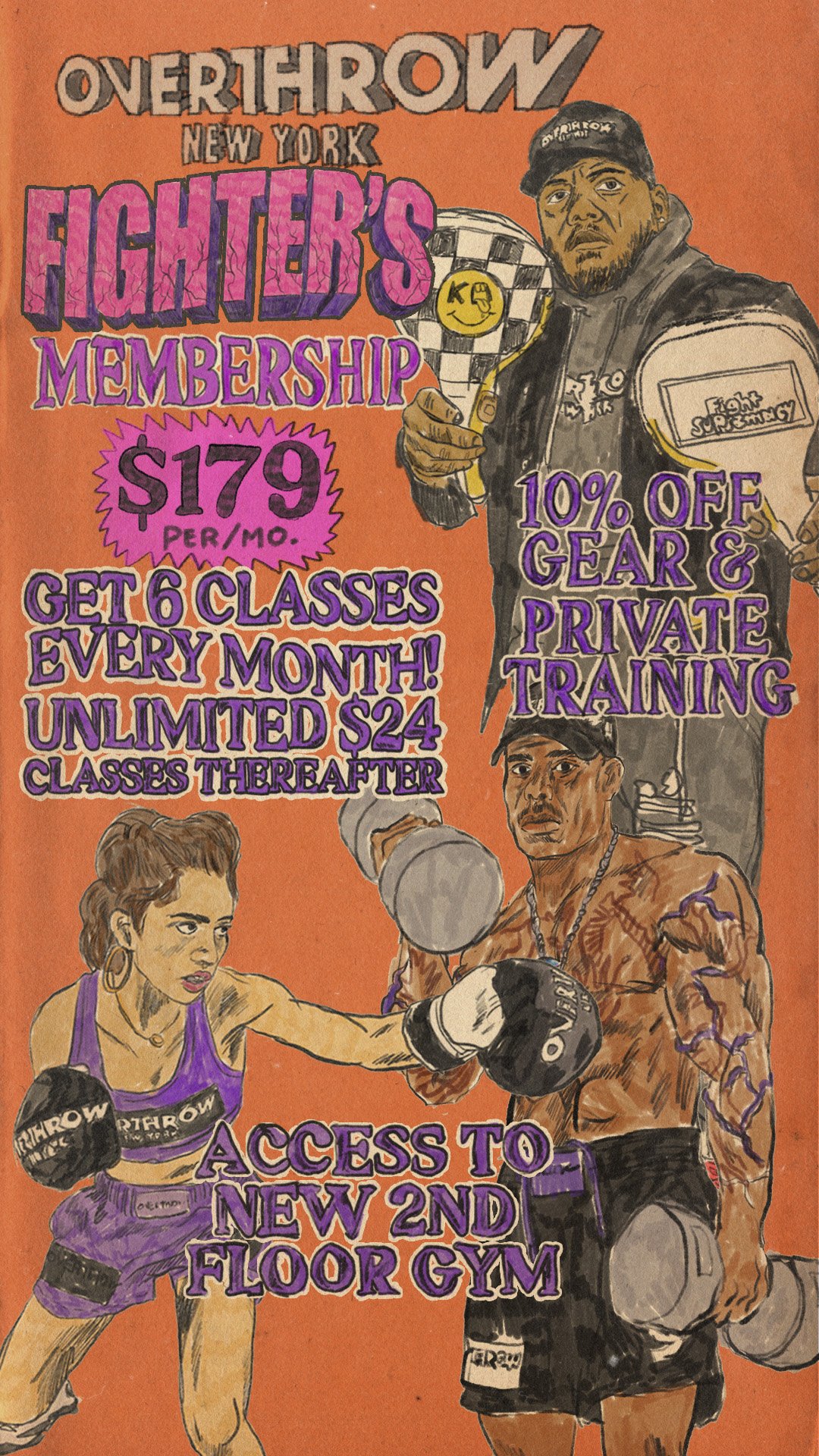 Overthrow Membership promo