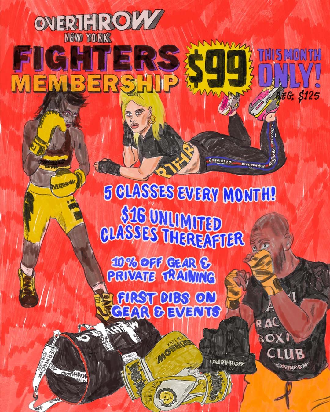 Overthrow New Year Content