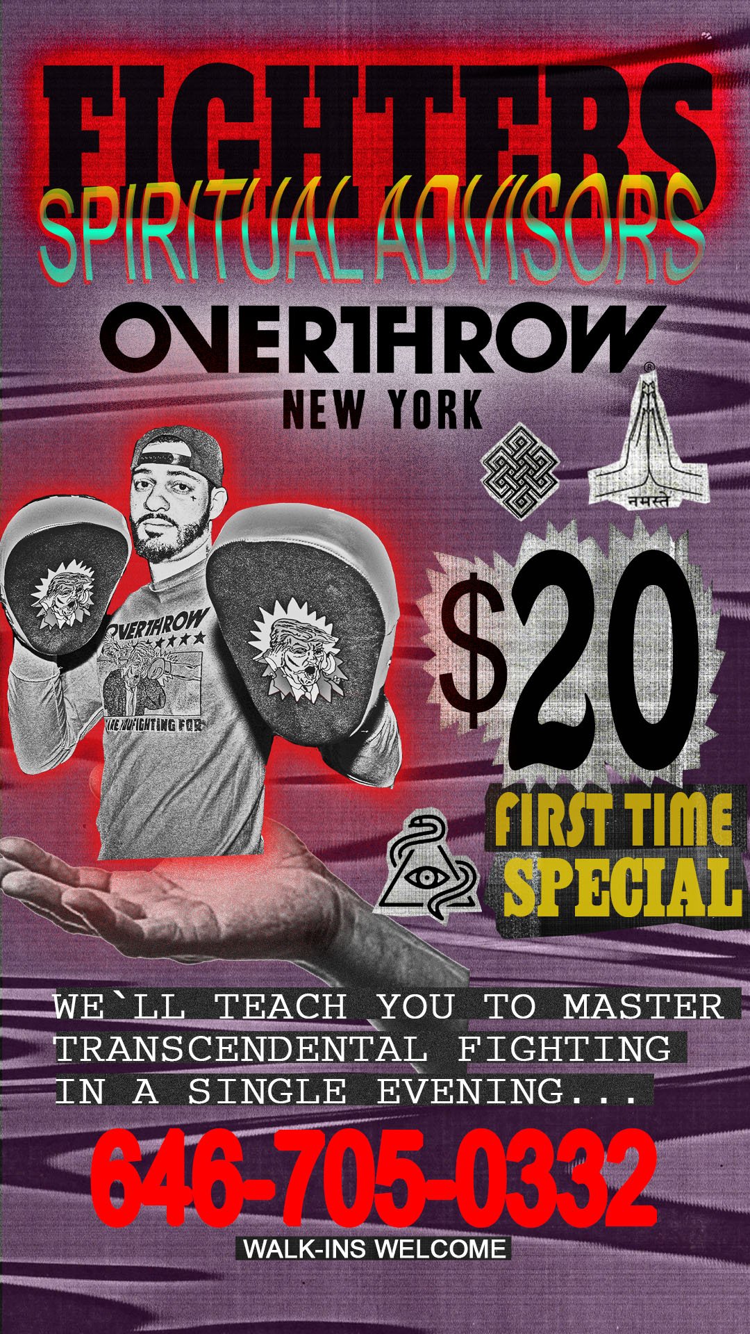 Overthrow Spirtual Advisor ads