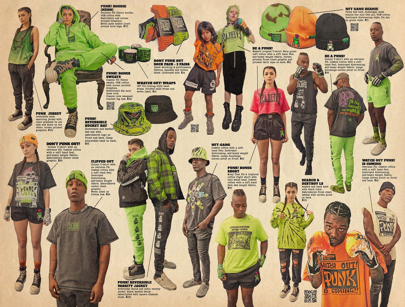 Everlast X Overtrow X Punk Magazine Collection